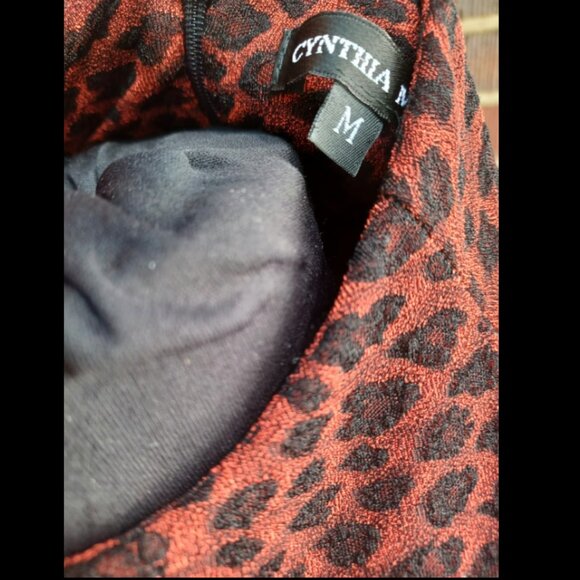 vintage eclectic animal print jacket with tank - Picture 6 of 7